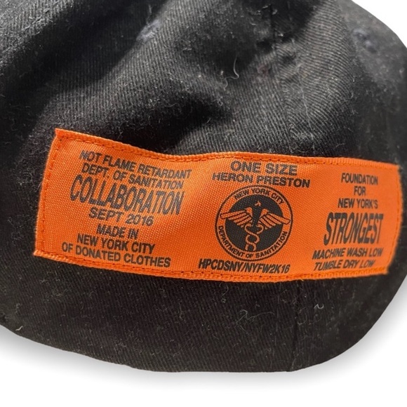 Heron Preston Other - Heron Preston "Uniform" DSNY Hat